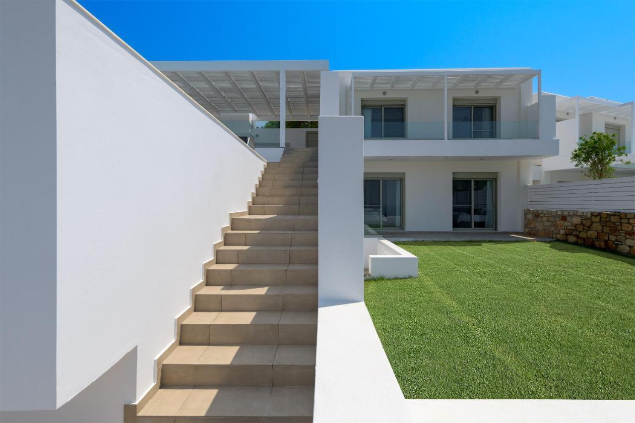 Villa Allegra with pool in Pefkos, Lindos area Pefki Exterior foto